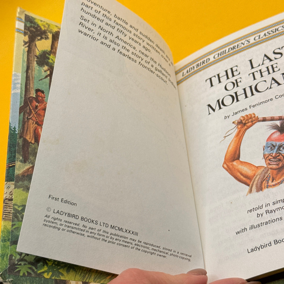 The Last of the Mohicans by James Fenimore Cooper (Ladybird First Edition)