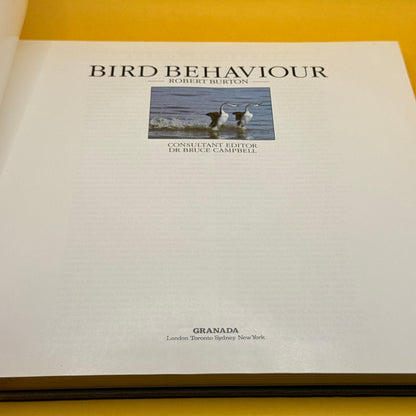 Bird Behaviour by Robert Burton