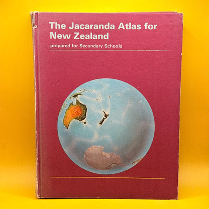 The Jacaranda Atlas for New Zealand by Jacaranda Press (1971)