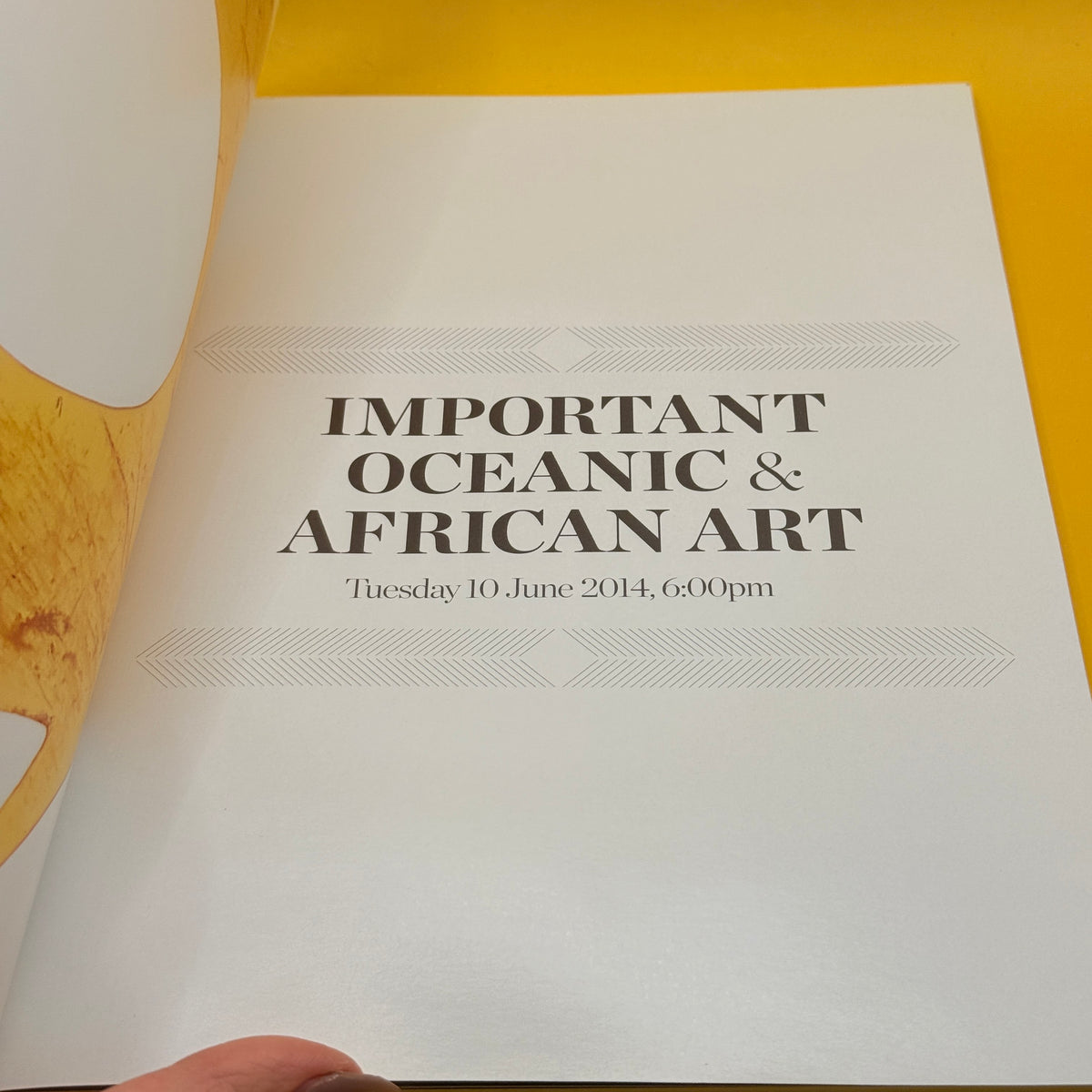 Webb’s Important Oceanic & African Art: Catalogue 370, 10 June 2014 by Webb’s
