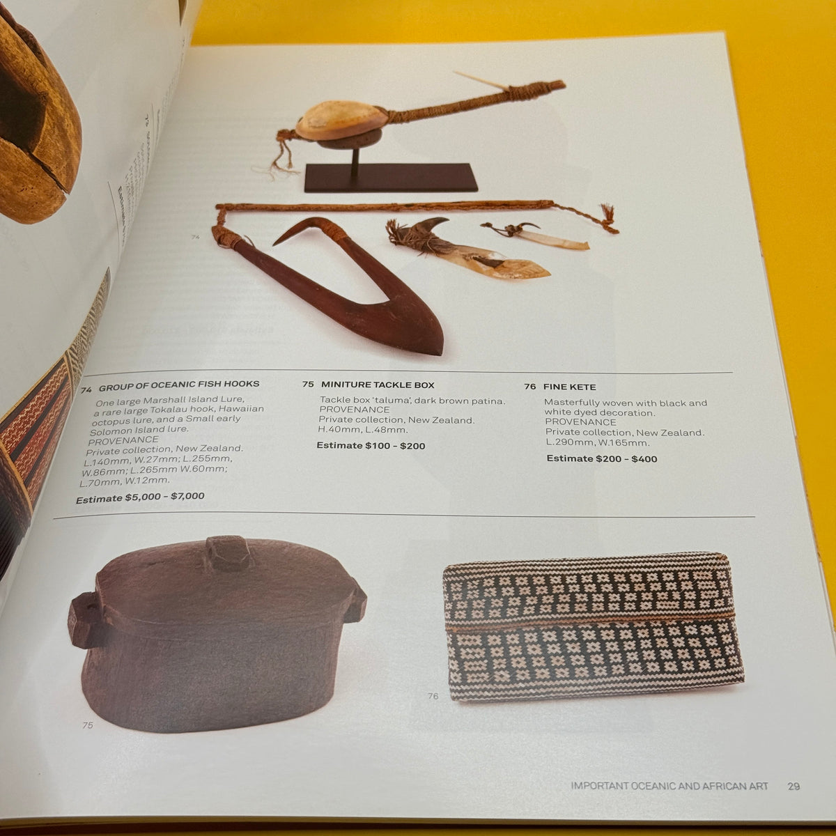 Webb’s Important Oceanic & African Art: Catalogue 370, 10 June 2014 by Webb’s