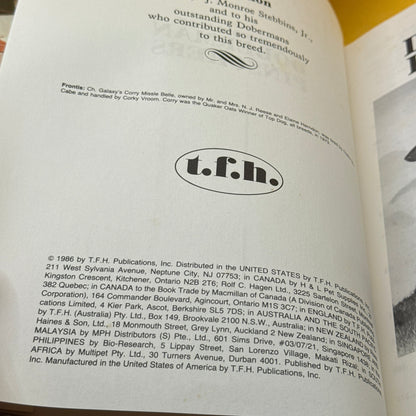 The World of Doberman Pinschers by Anna Katherine Nicholas (1986)