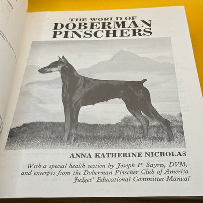The World of Doberman Pinschers by Anna Katherine Nicholas (1986)