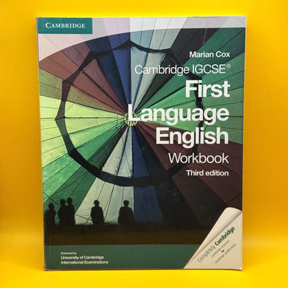 Cambridge IGCSE First Language English Workbook (3rd Edition) by Marian Cox