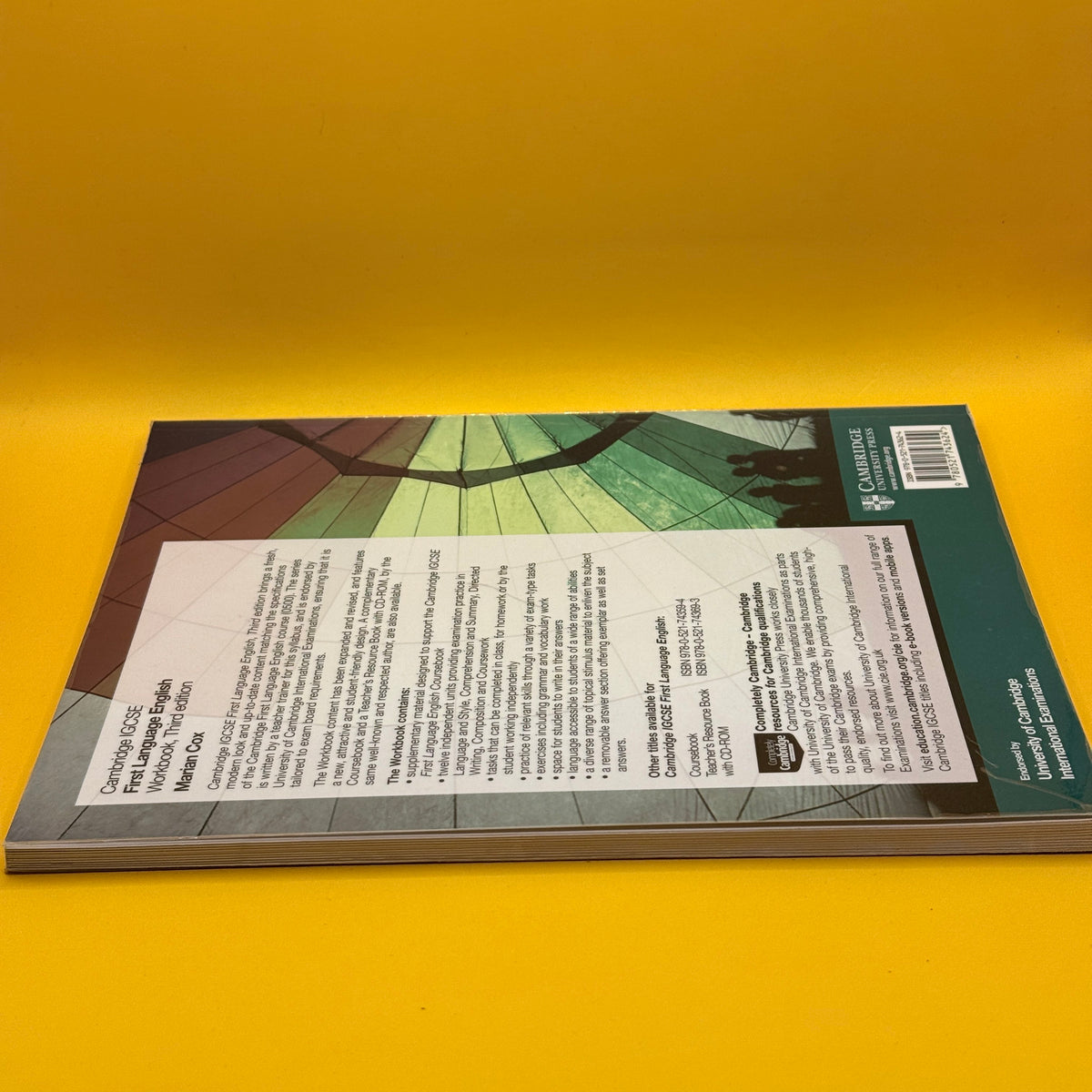 Cambridge IGCSE First Language English Workbook (3rd Edition) by Marian Cox