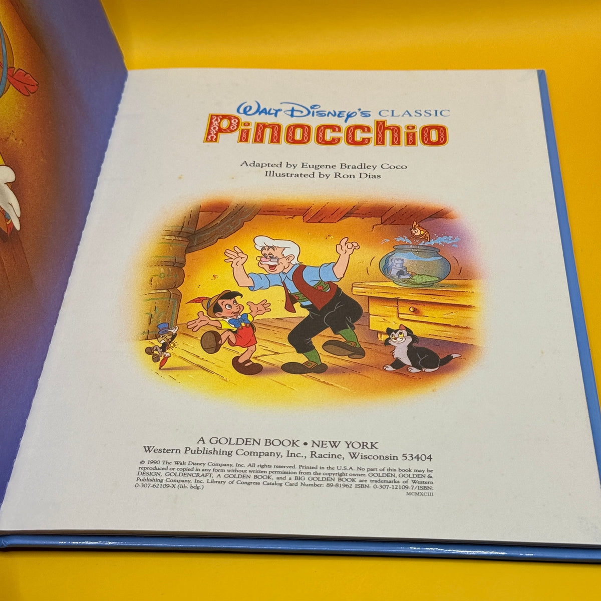 Walt Disney’s Classic Pinocchio by Eugene Bradley Coco