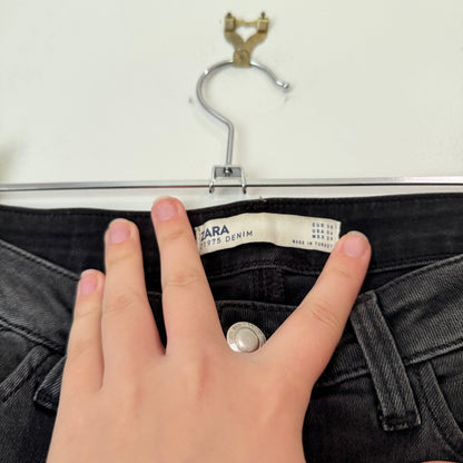Zara Embellished Skinny Jeans Size 38