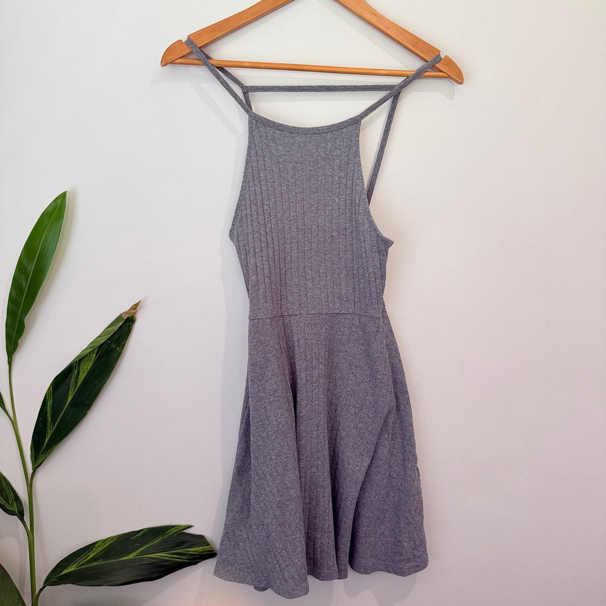 Ribbed Racerback Dress Size U/Arm to U/Arm 37cm