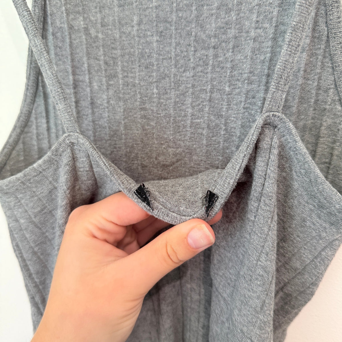 Ribbed Racerback Dress Size U/Arm to U/Arm 37cm