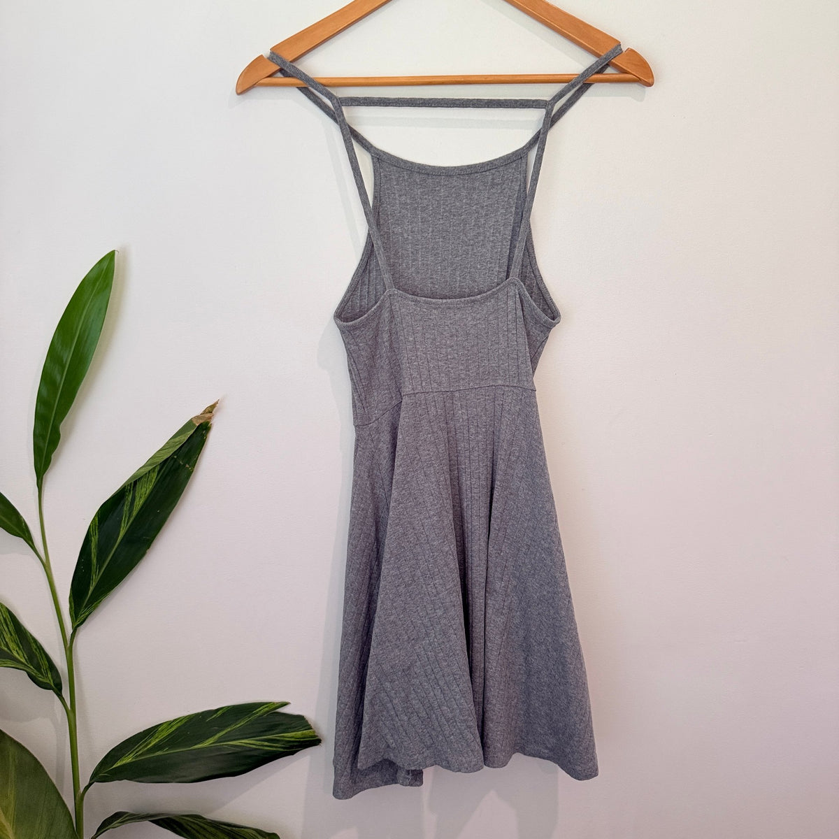 Ribbed Racerback Dress Size U/Arm to U/Arm 37cm