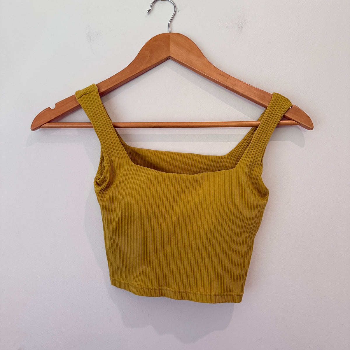 Brand Unknown Ribbed Crop Top Size 155/80(S) (Height 155 cm, Bust/Chest 80 cm, Size S)