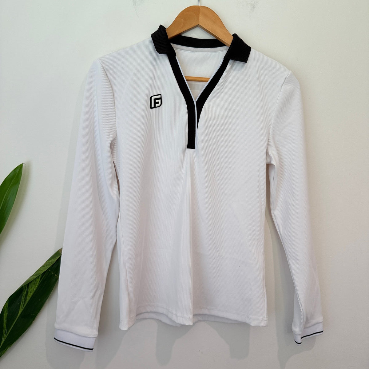 Long-sleeve Golf Polo Size L | U/Arm to U/Arm 42cm