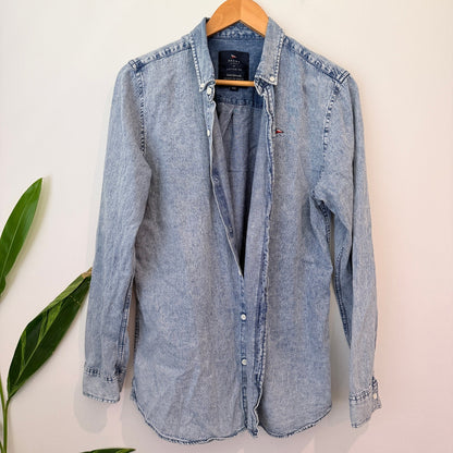 Cotton:on Denim Long-sleeve Shirt Size M/M