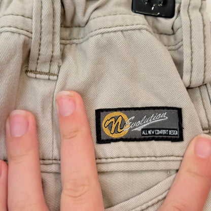 N Solutions Khaki Cargo Pants Size Waist 60cm