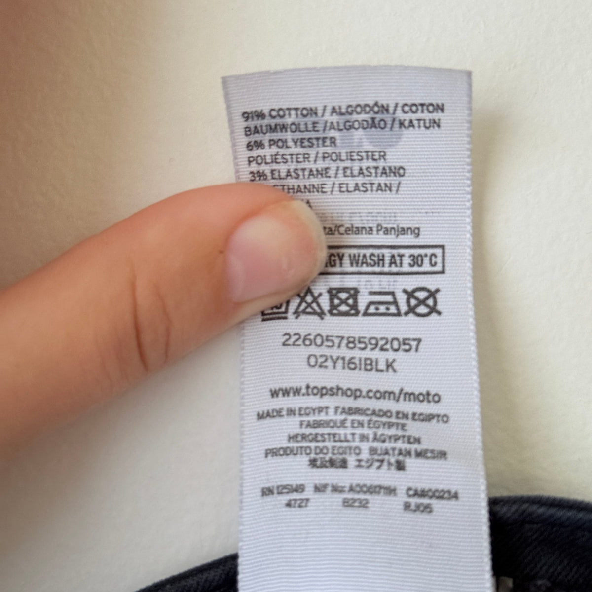 Tophop Skinny Jeans Size W30 L30 | Waist 74cm
