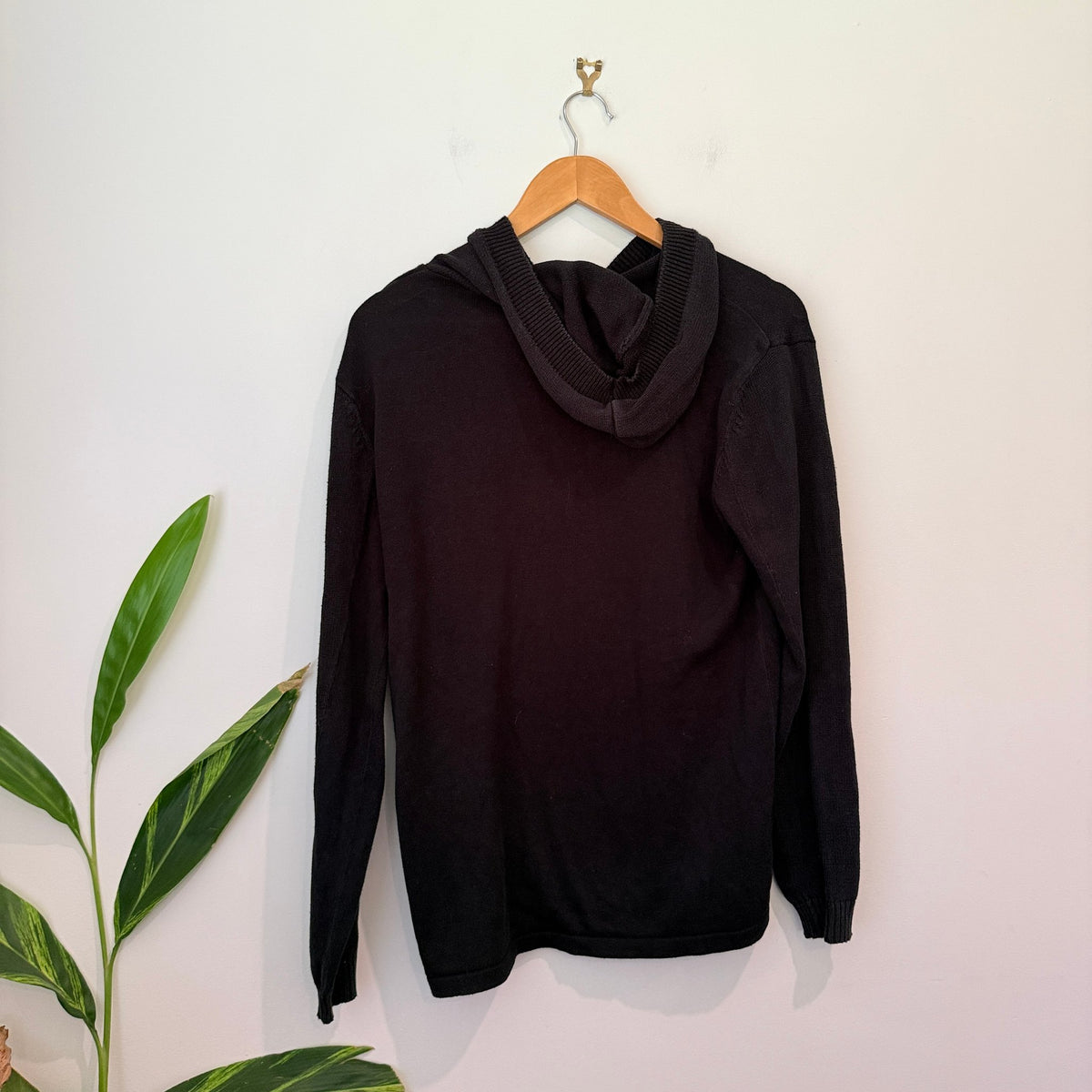 Zara Youth Hooded Henley Top Size M