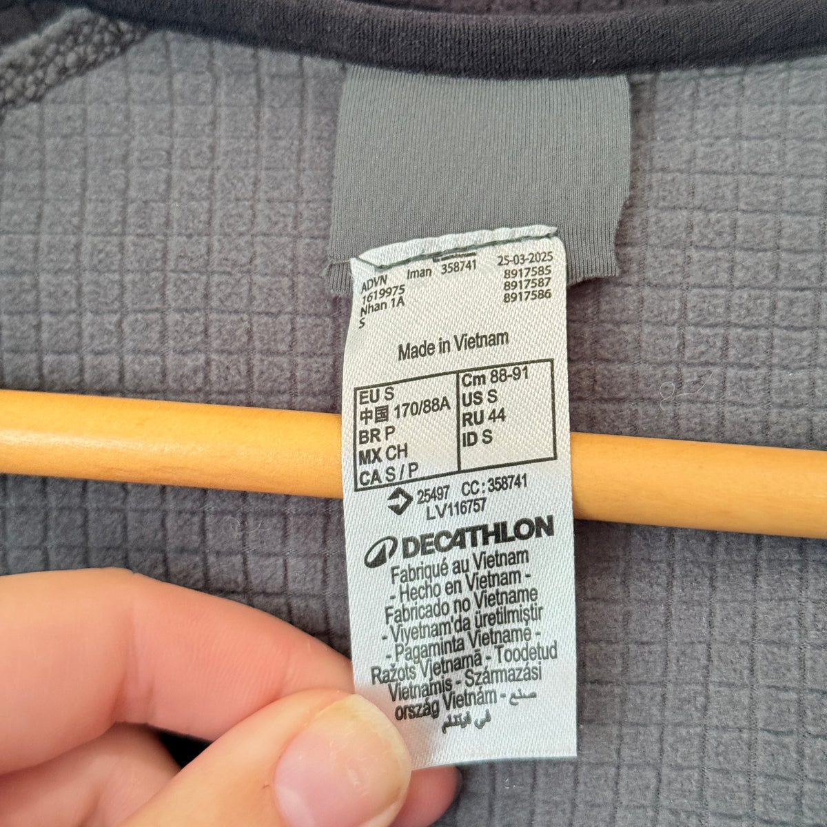 Decathlon Fleece Jacket Size S