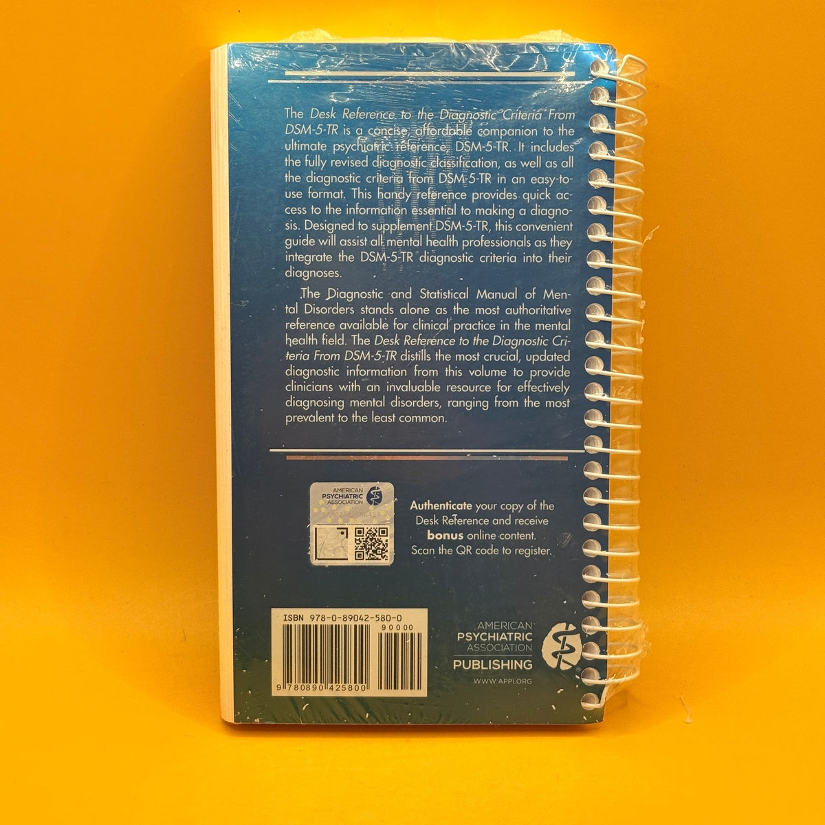 Desk Reference to the Diagnostic Criteria from DSM-5-TR by American Psychiatric Association