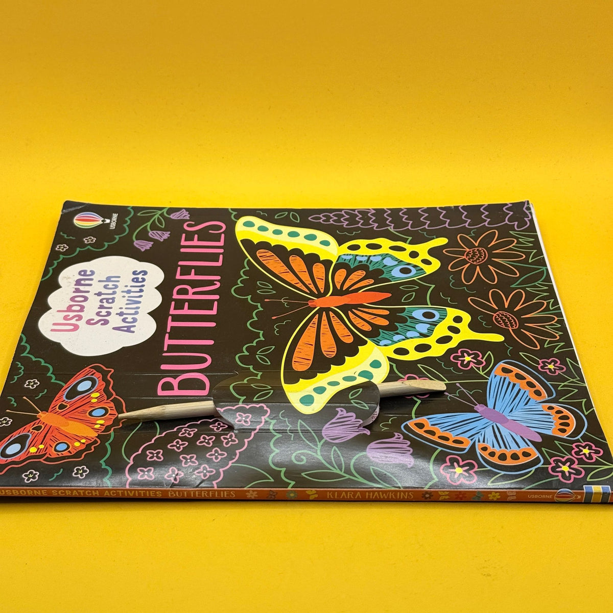 Usborne Scratch Activities: Butterflies by Sam Baer