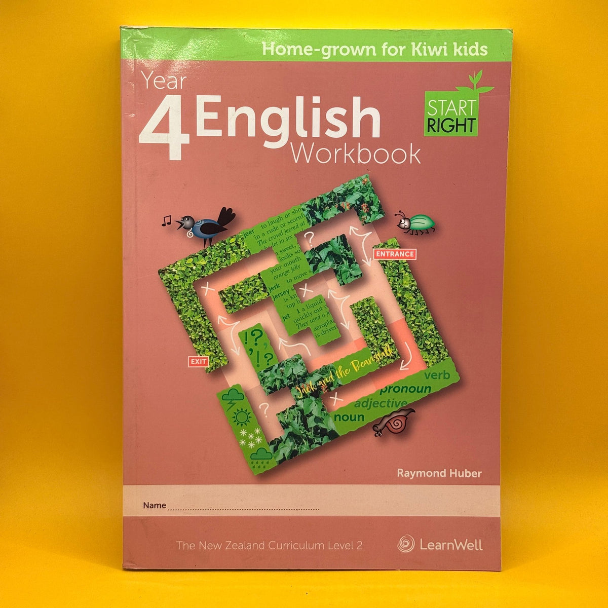 Start Right Year 4 English Workbook by Raymond Huber