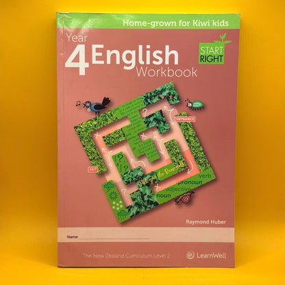 Start Right Year 4 English Workbook by Raymond Huber