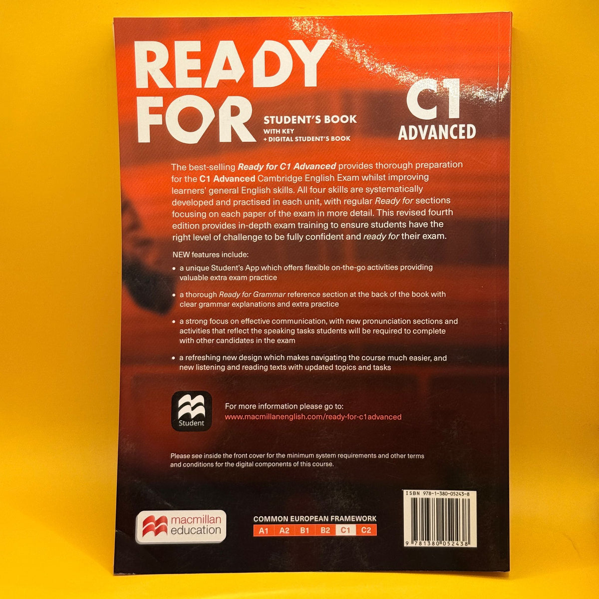 Ready for C1 Advanced: Student’s Book with Key (4th Edition) by Amanda French and Roy Norris