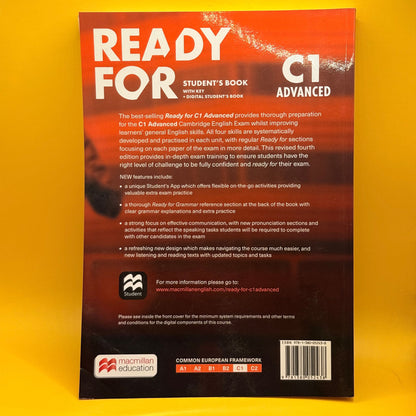 Ready for C1 Advanced: Student’s Book with Key (4th Edition) by Amanda French and Roy Norris