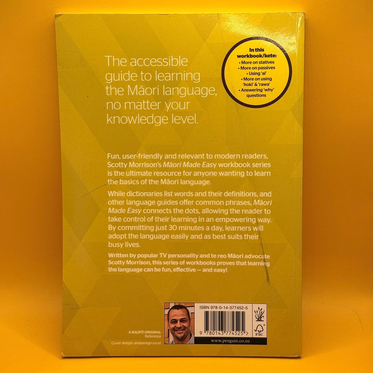 Māori Made Easy: Workbook / Kete 5 by Scotty Morrison