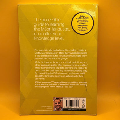 Māori Made Easy: Workbook / Kete 5 by Scotty Morrison