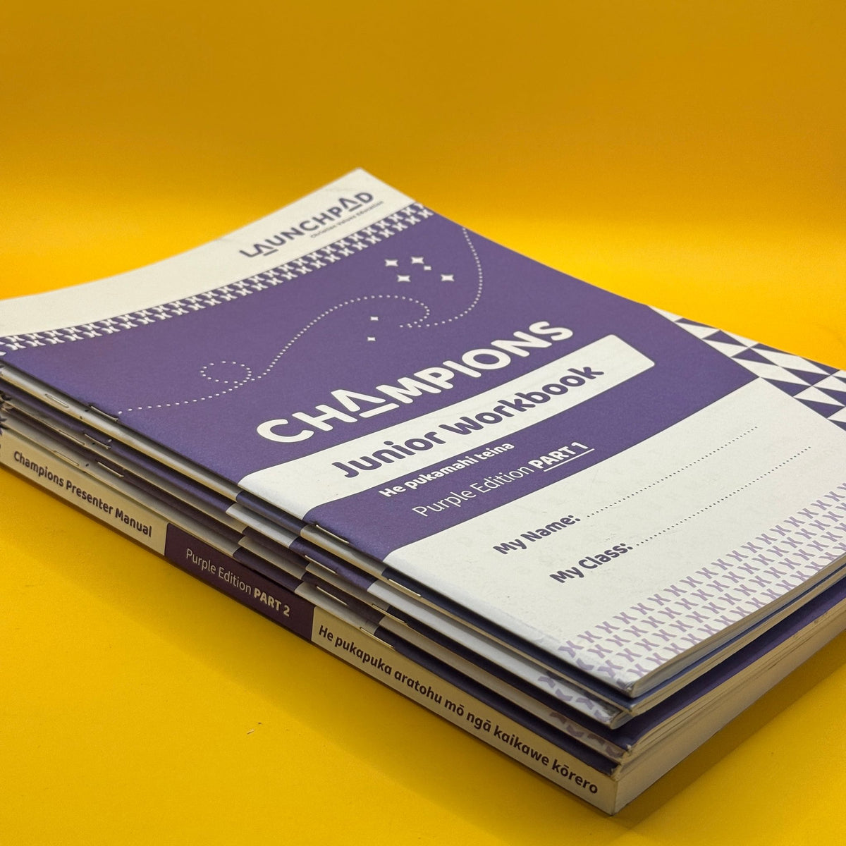 Launchpad Champions: Purple Edition Workbook Set by Launchpad