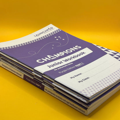 Launchpad Champions: Purple Edition Workbook Set by Launchpad