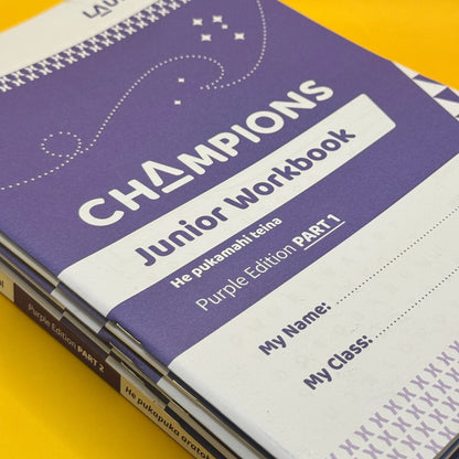 Launchpad Champions: Purple Edition Workbook Set by Launchpad