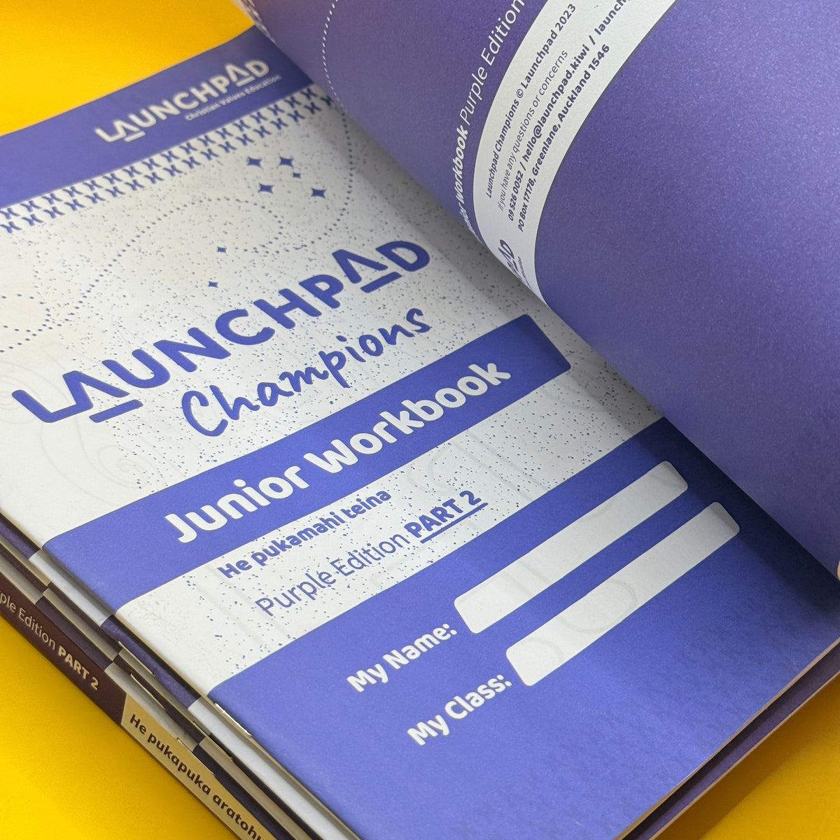 Launchpad Champions: Purple Edition Workbook Set by Launchpad