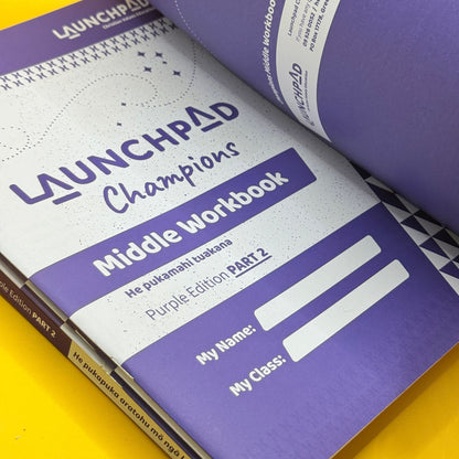 Launchpad Champions: Purple Edition Workbook Set by Launchpad