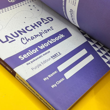 Launchpad Champions: Purple Edition Workbook Set by Launchpad