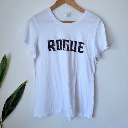 District Perfect Tri White Rogue Graphic Tee Size L