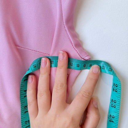 Vintage P.G. Howard Pink Button Front Long Sleeve Tunic - 49cm u/arm