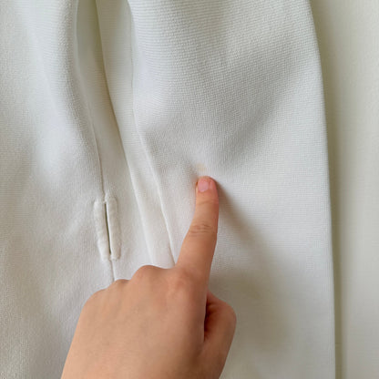 Witchery White Knit Tie Front Wrap Cardigan Size S