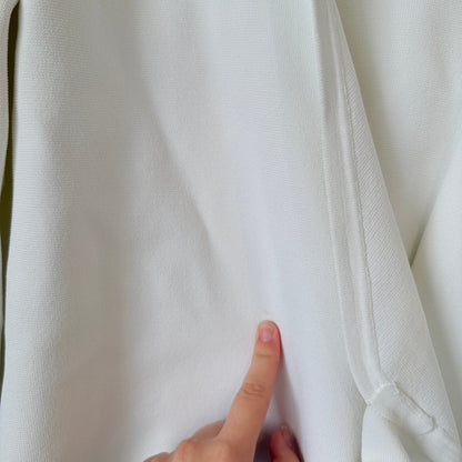 Witchery White Knit Tie Front Wrap Cardigan Size S