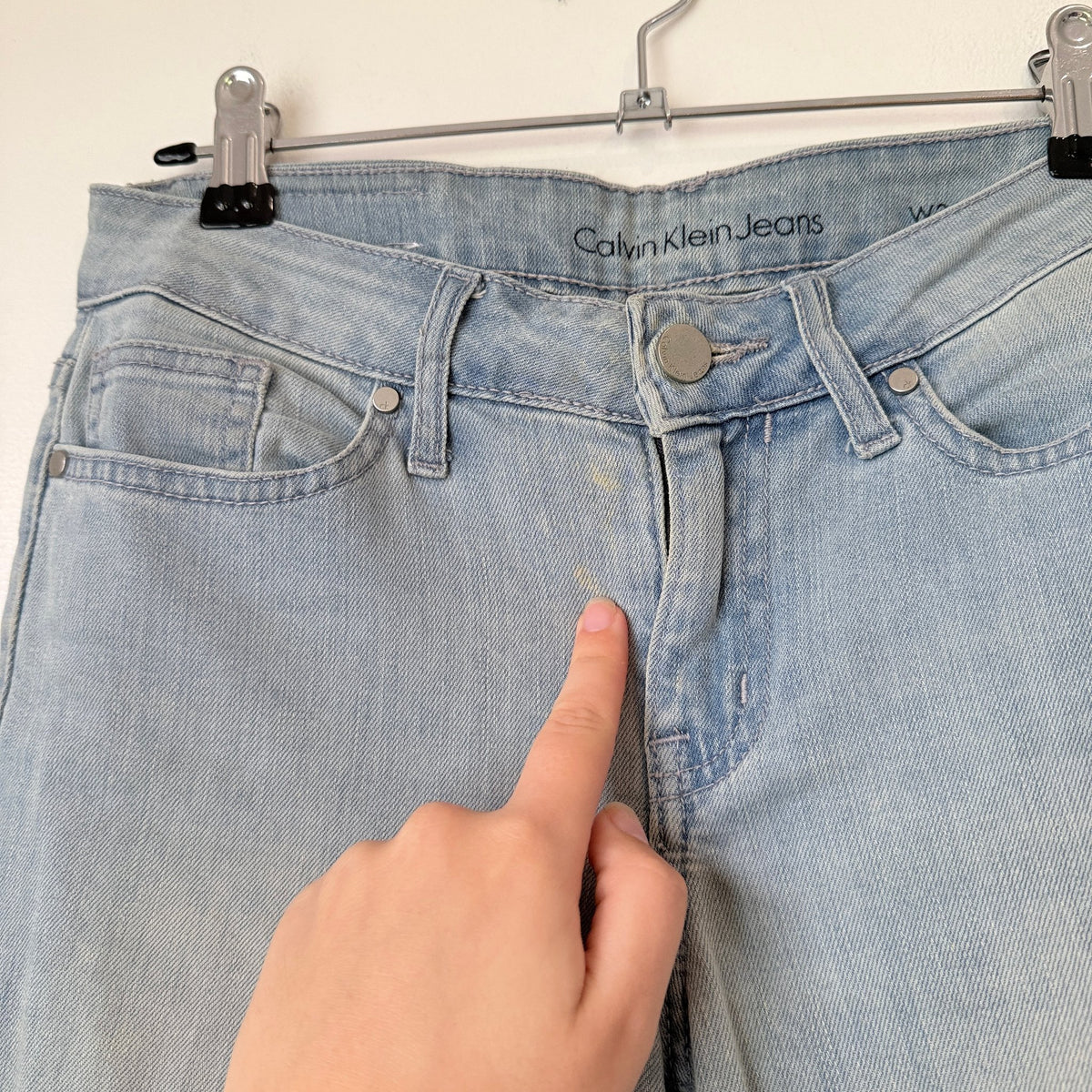 Calvin Klein Jeans Light Wash Skinny Jeans W26