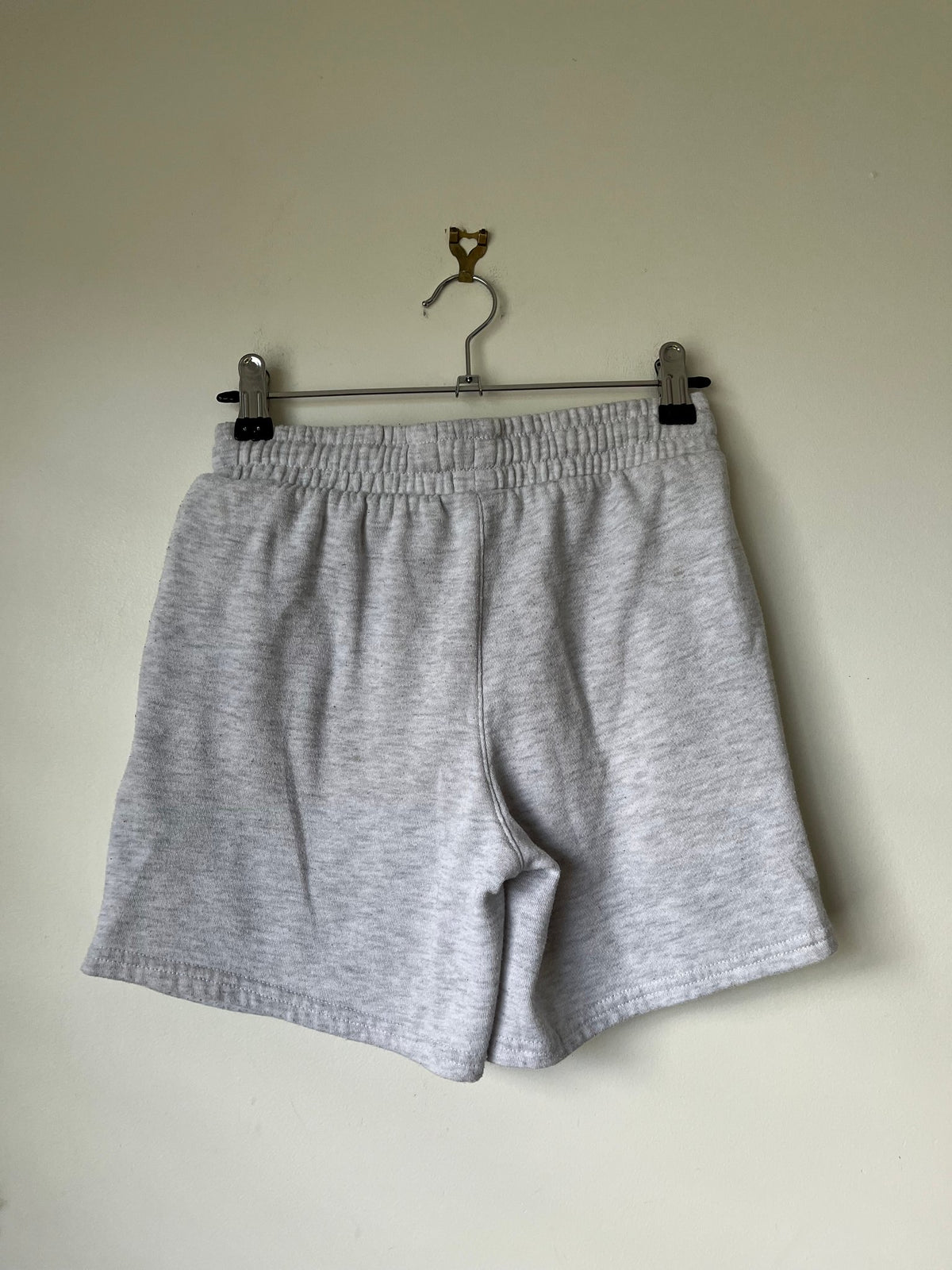 Kids Sonic the Hedgehog Grey Marl Drawstring Track Shorts Size 10