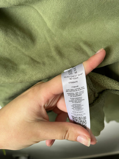 ASOS Khaki Green Oversized Crew Sweatshirt Size M