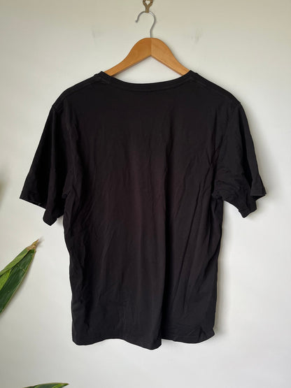 Huffer Black HFR Logo Boxy Tee Size 14