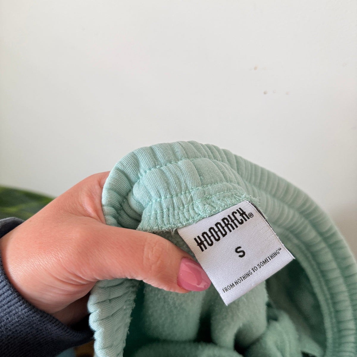 Hoodrich Mint Green Logo Drawstring Joggers Size S