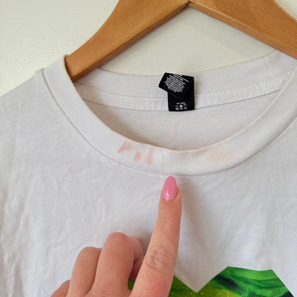 AS Colour White Love Your Maunga Graphic Tee Size M (marked)