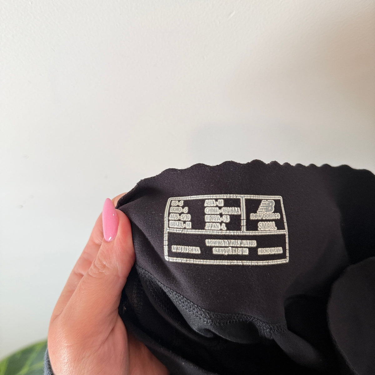 New Balance Black Cropped Leggings Size S