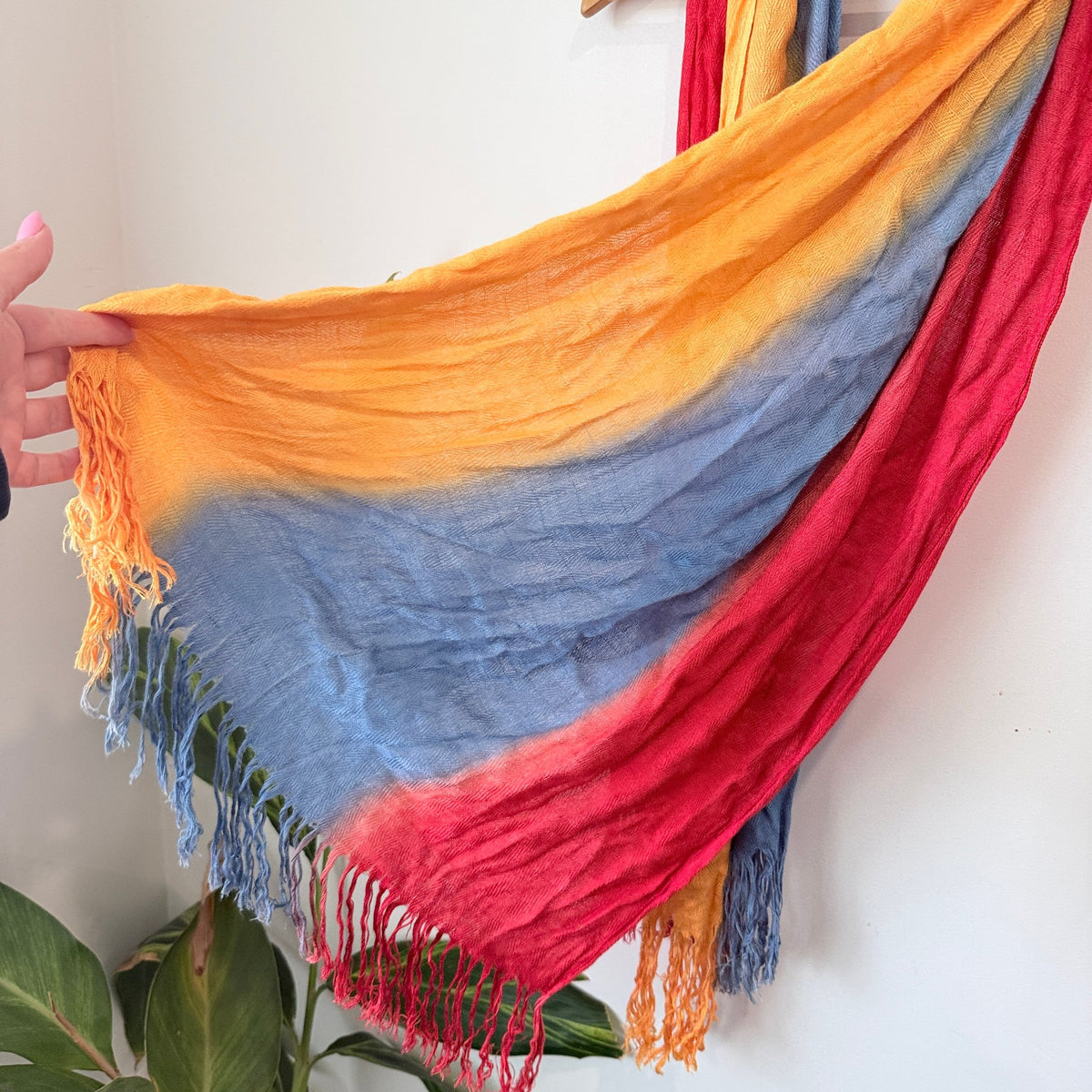 Multi-color Ombré Scarf