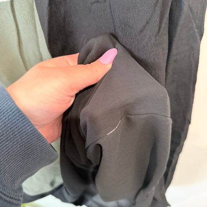 Pagani Black Colour Block Shift Dress Size 10