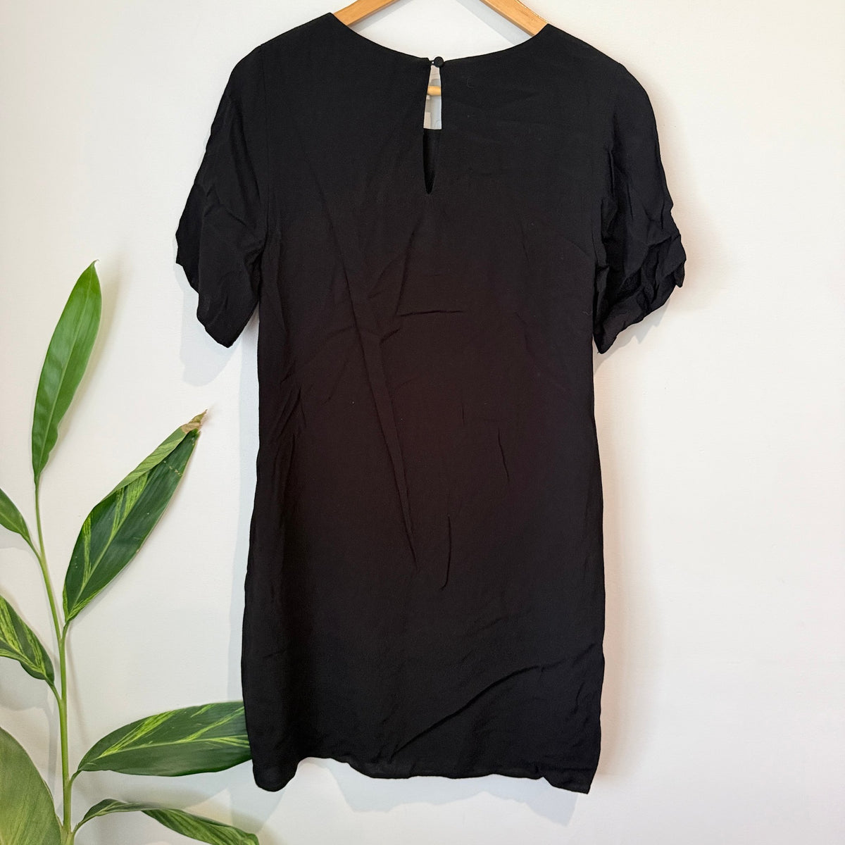 Pagani Black Colour Block Shift Dress Size 10