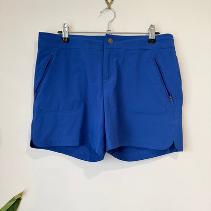 Title Nine Cobalt Blue Stretch Shorts Size 6